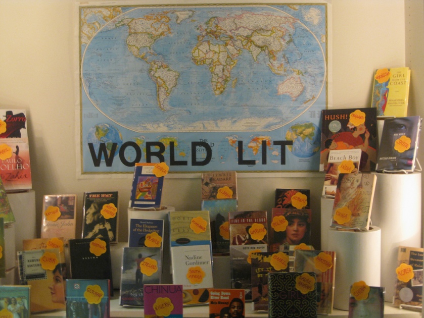 "Celebration of World Literature" by Pesky Librarians is licensed under CC BY-NC-ND 2.0.